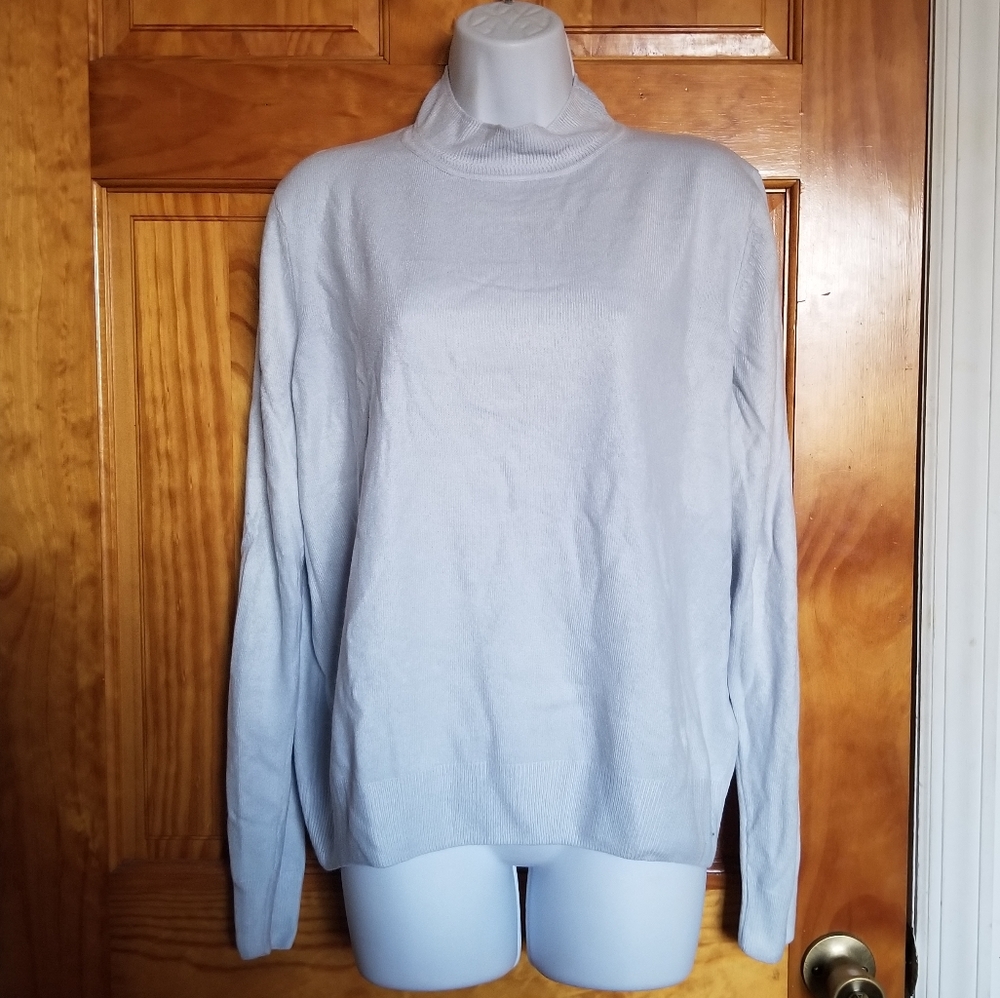 Mock neck sweater
